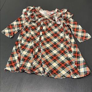 Posh Peanut 3/4 Flutter Sleeve Dress - Marqui 2T